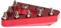 Solid Rear Brake Tip Red