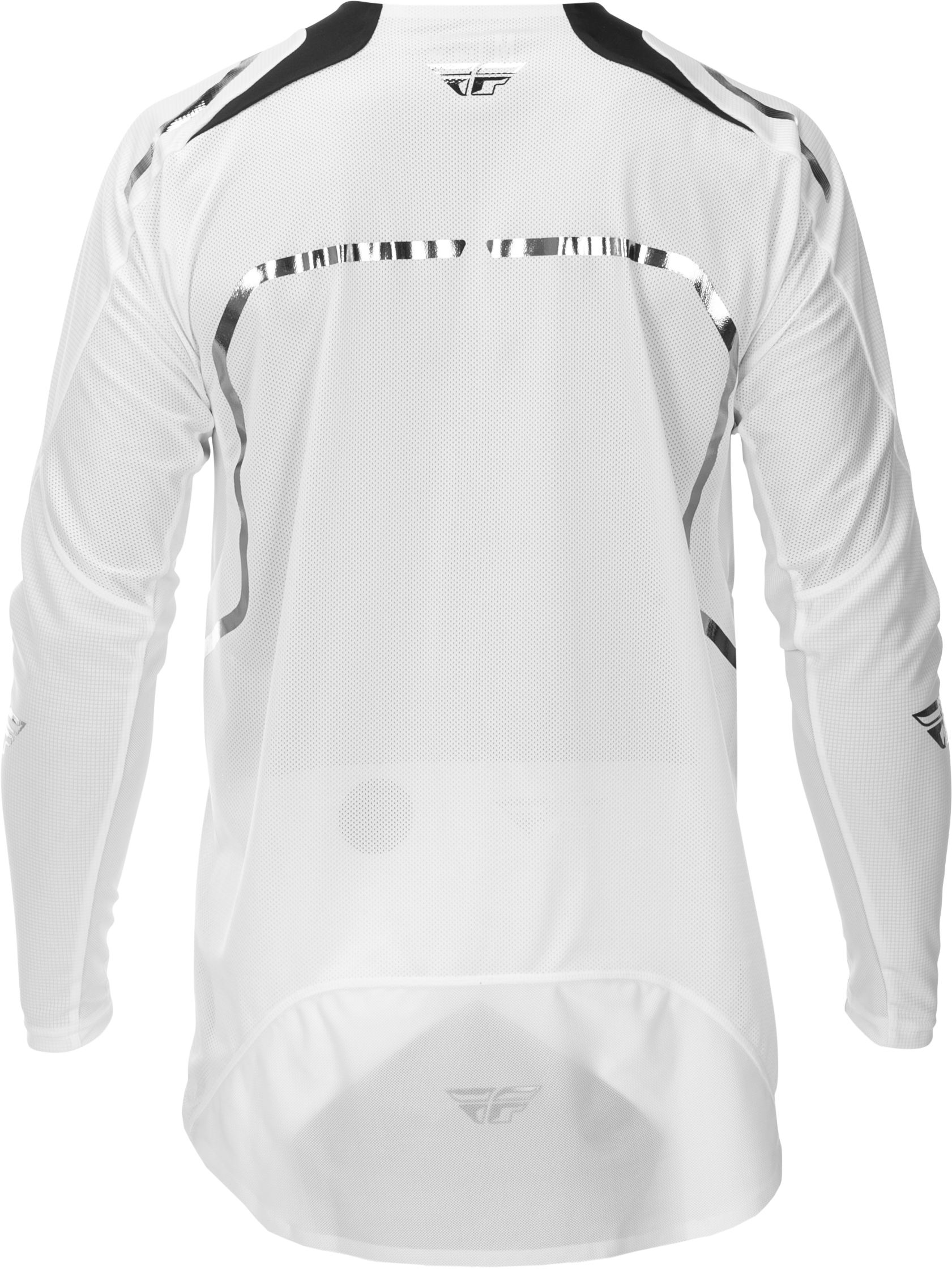 Evolution  Dst Le Flash Jersey White/Silver Lg