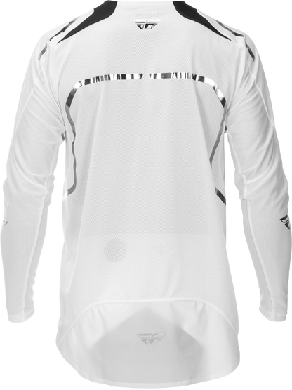 Evolution  Dst Le Flash Jersey White/Silver Lg