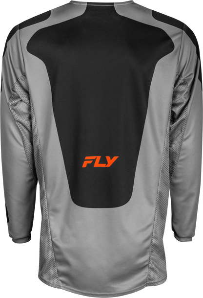 Kinetic Sym Jersey Grey/Orange/Black Md