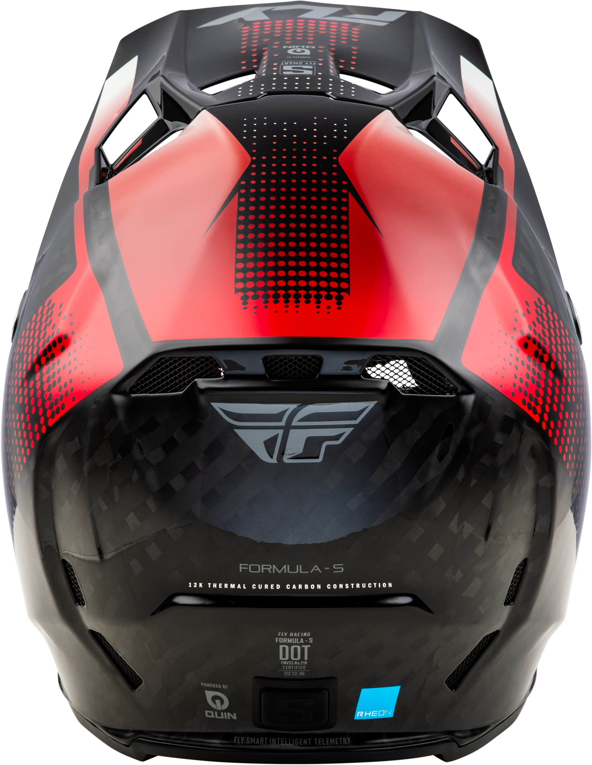 Formula S Carbon Protocol Helmet Black Carbon/Red Xs