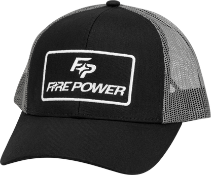 Curved Bill Hat Black/Grey