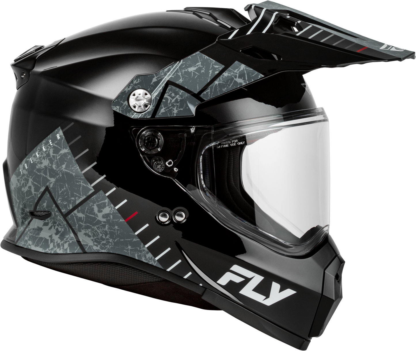 Fly Trekker Granite Helmet Black/Grey Xs