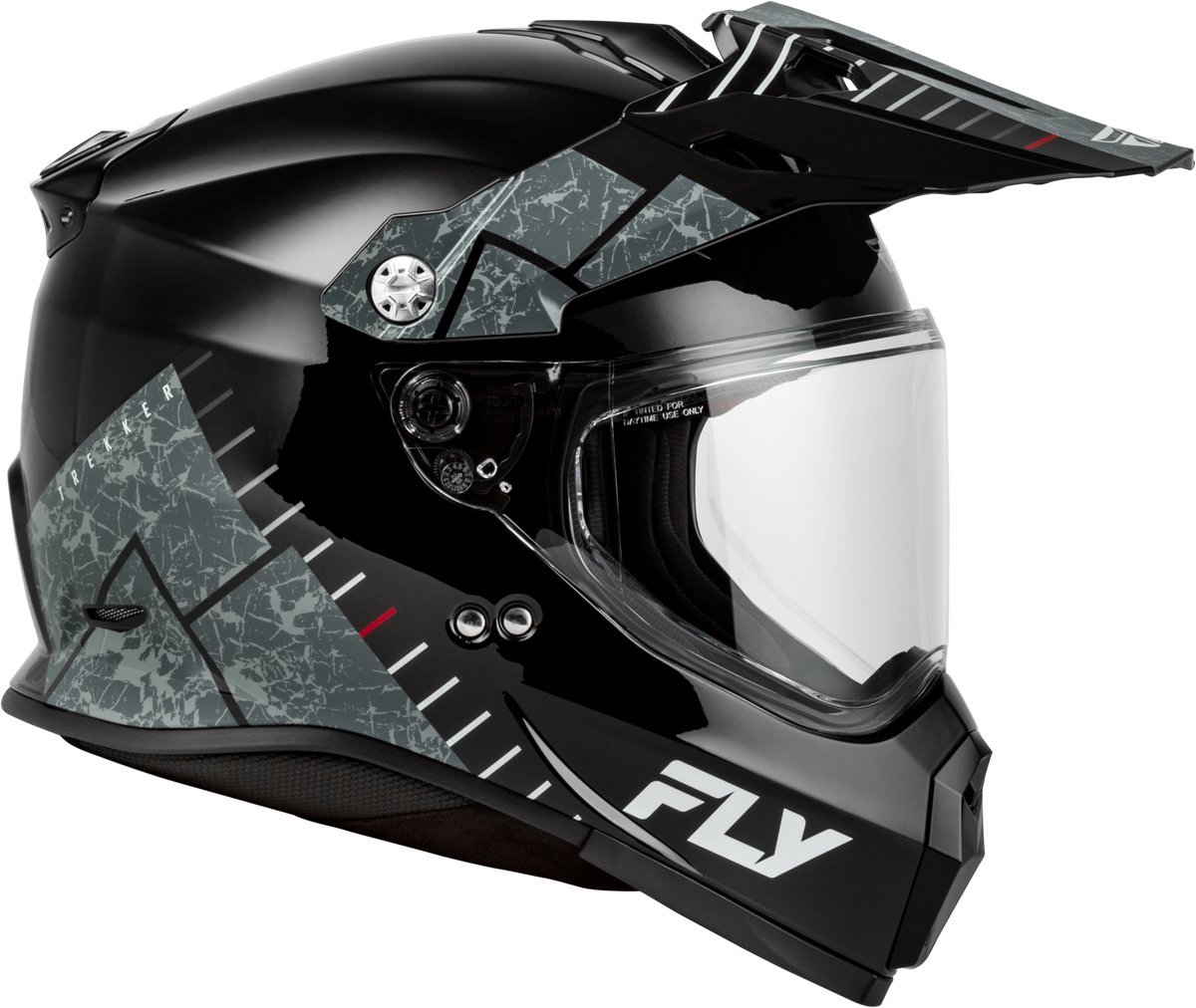 Fly Trekker Granite Helmet Black/Grey 2x