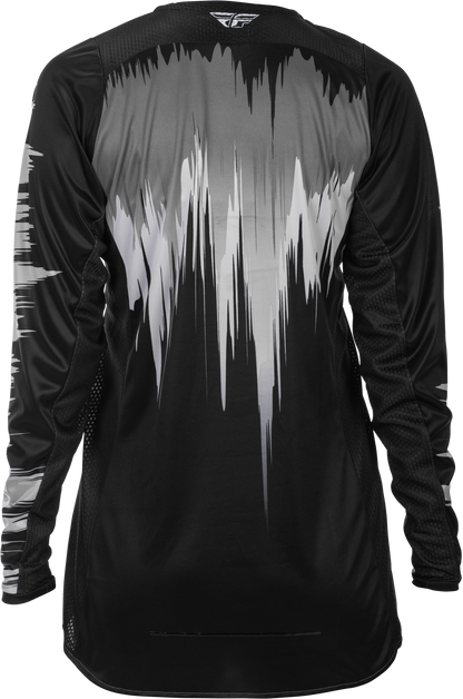 Women's Lite Jersey Black/Grey/White Md