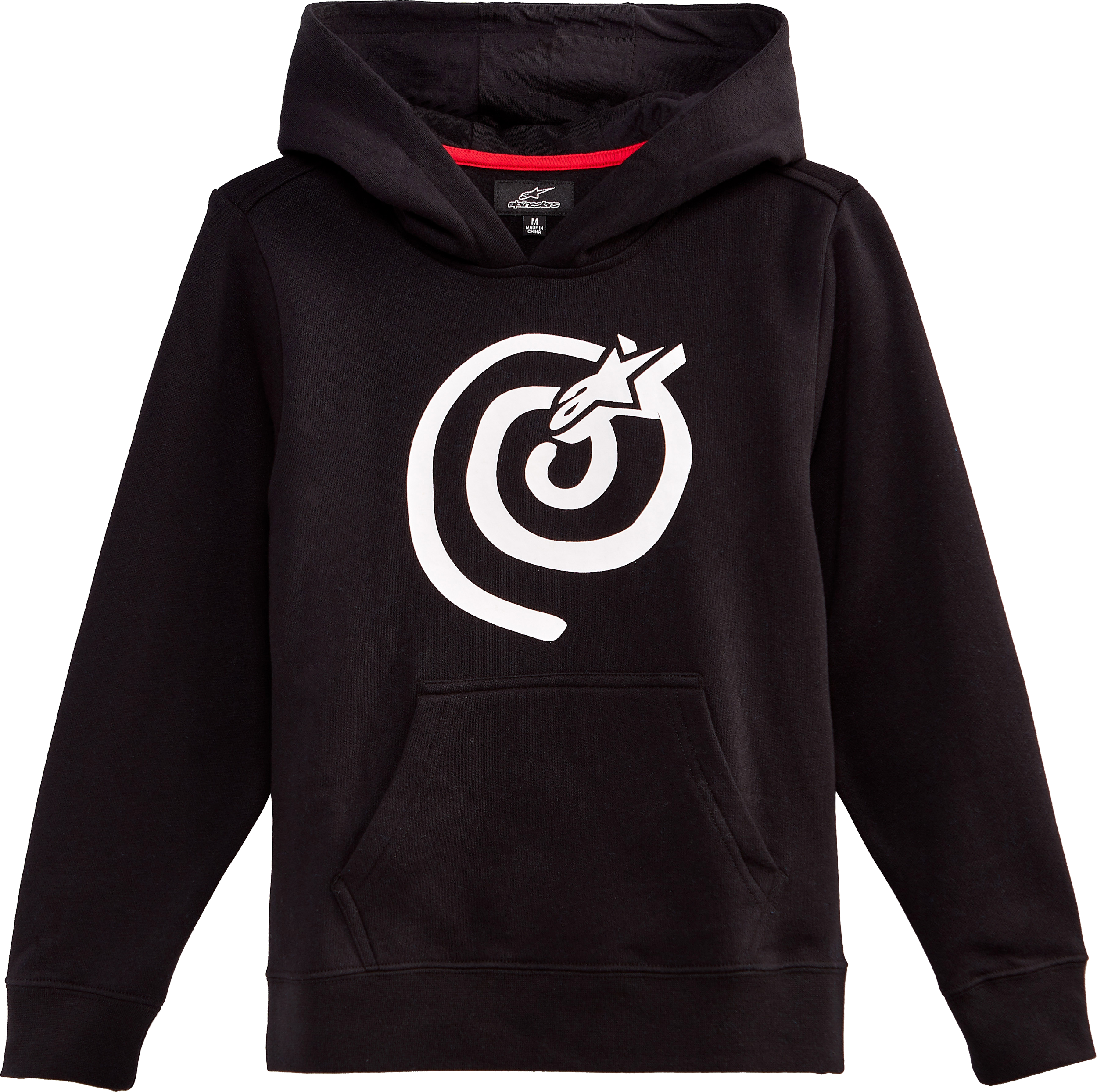 Kids Mantra Hoodie Black Sm