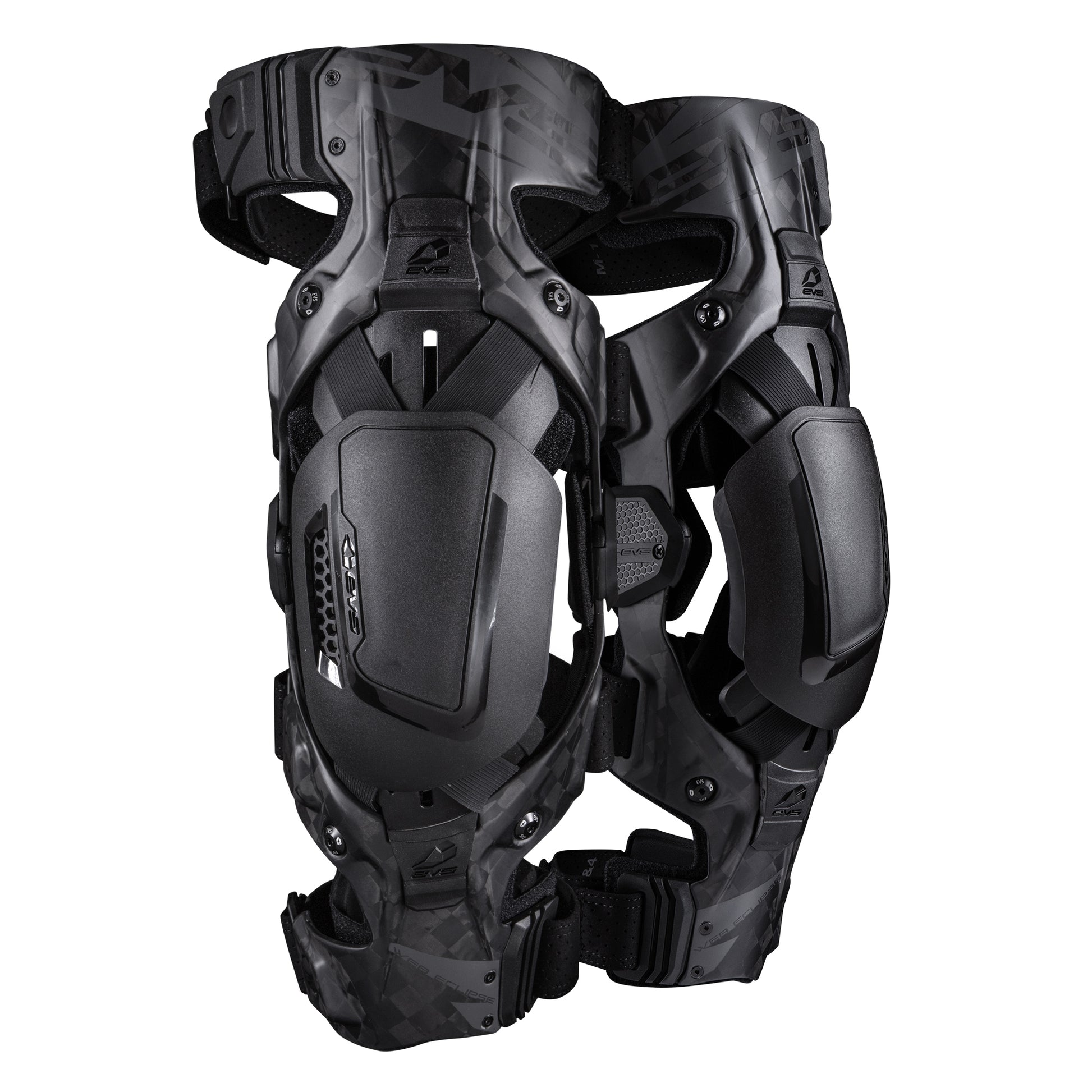 Web Eclipse Knee Brace Black Pair Lg
