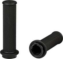 Control Atv Lock On Grips Black No Waffle