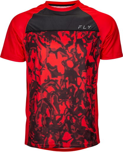 Super D Jersey Red Camo/Black Sm