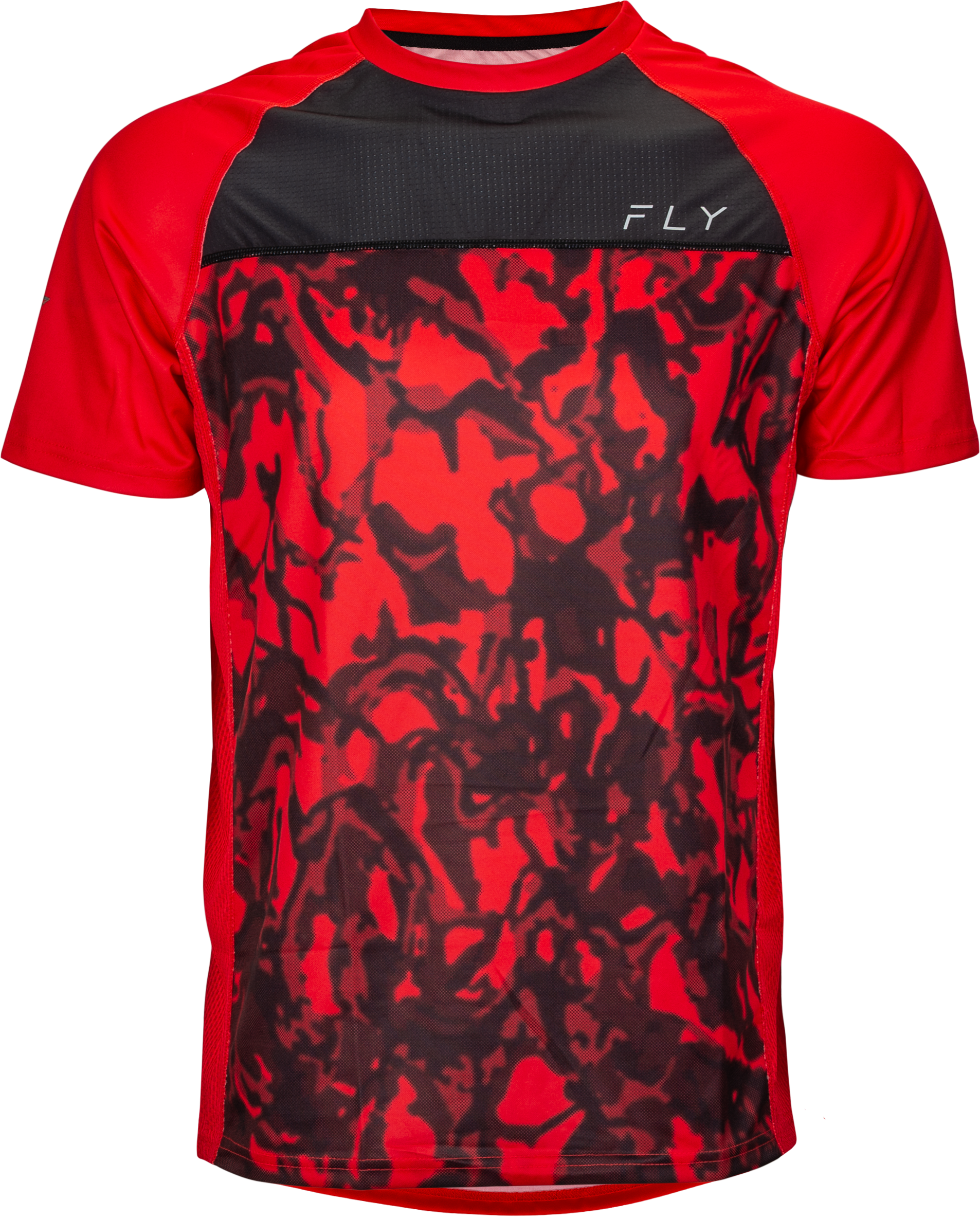 Super D Jersey Red Camo/Black Lg