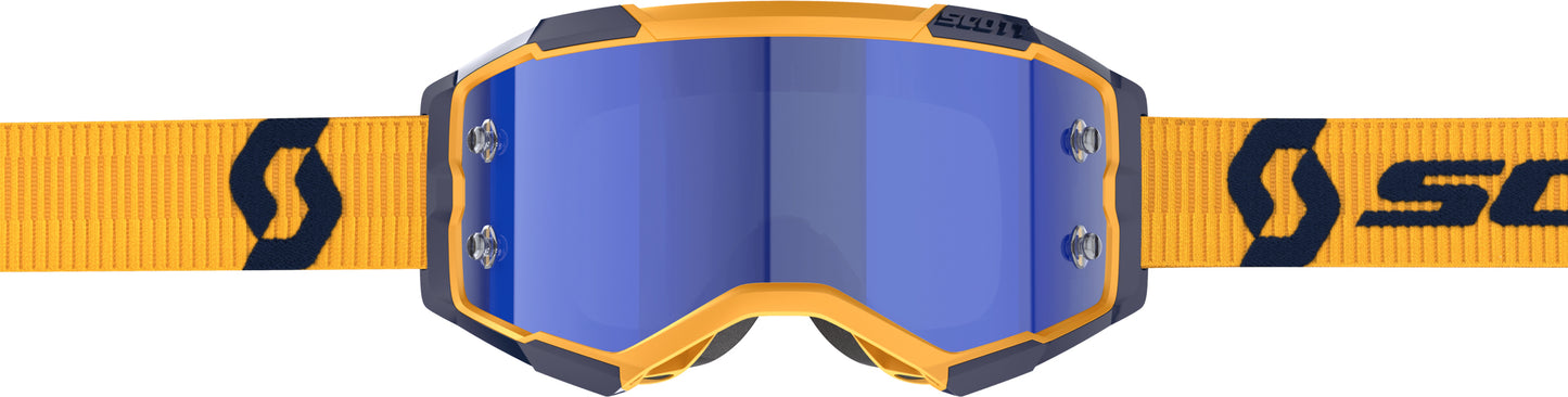 Fury Goggle Drk Ylw/Drk Blu Blu Chrm Works