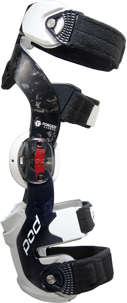 K8 3.0 Knee Brace Carbon (Lt) Carbon/White Md