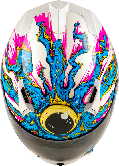 Revolt Space Creep Helmet Light Blue/White/Pink Md