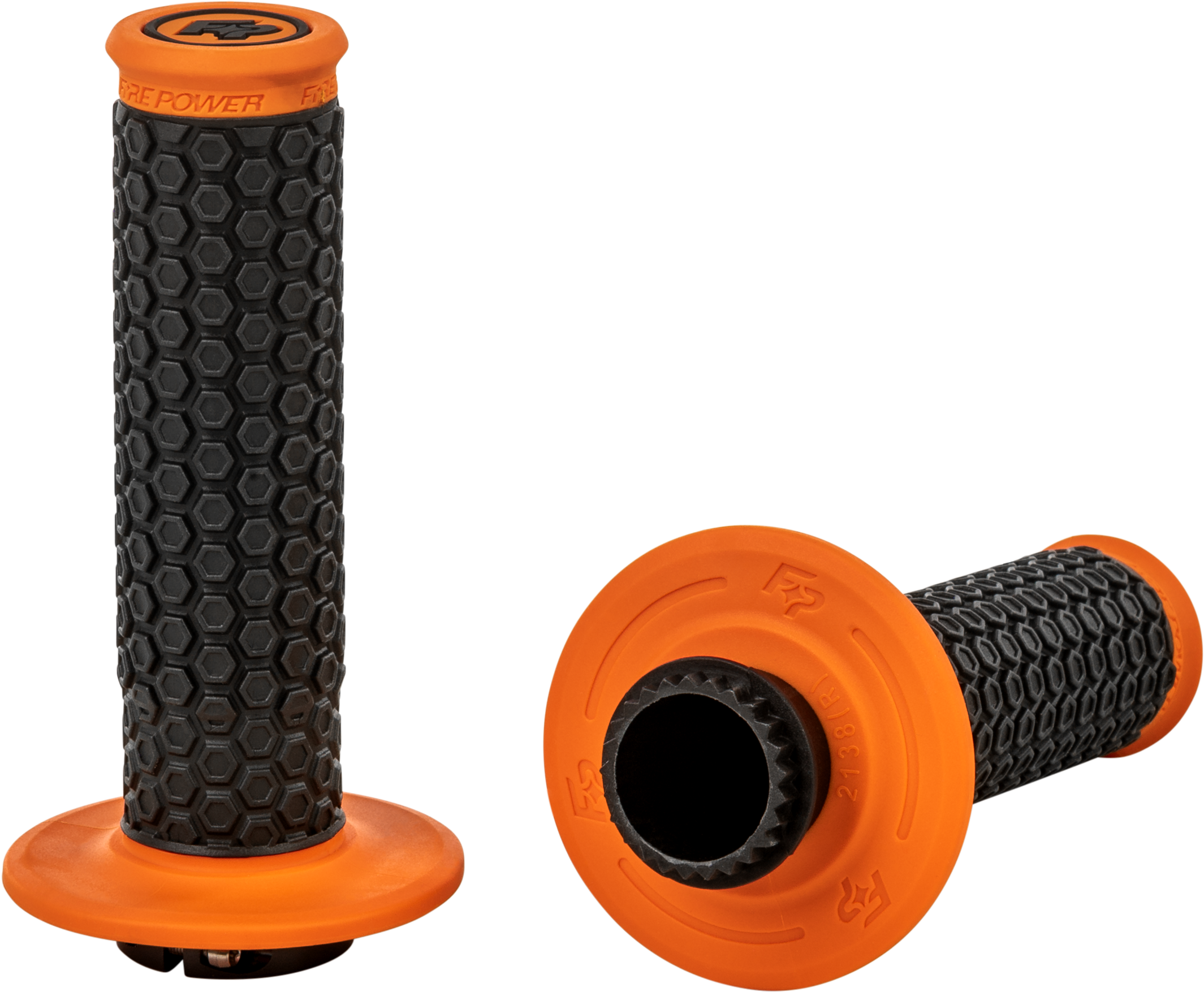 Pilot Mx Lock On Grips Orange