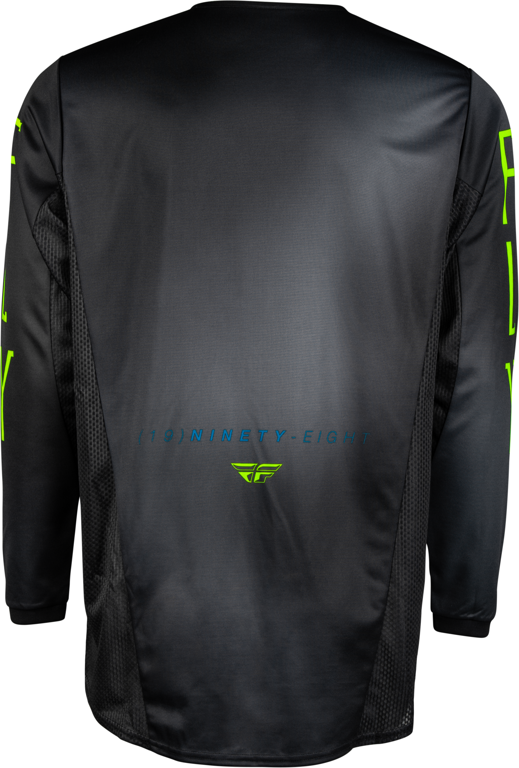 Youth Kinetic Prodigy Jersey Charcoal/Neon Grn/True Blu Yxl