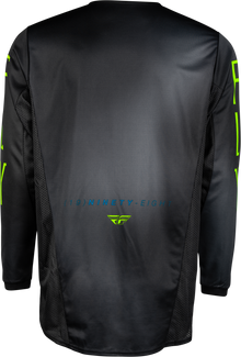 Youth Kinetic Prodigy Jersey Charcoal/Neon Grn/True Blu Yxl
