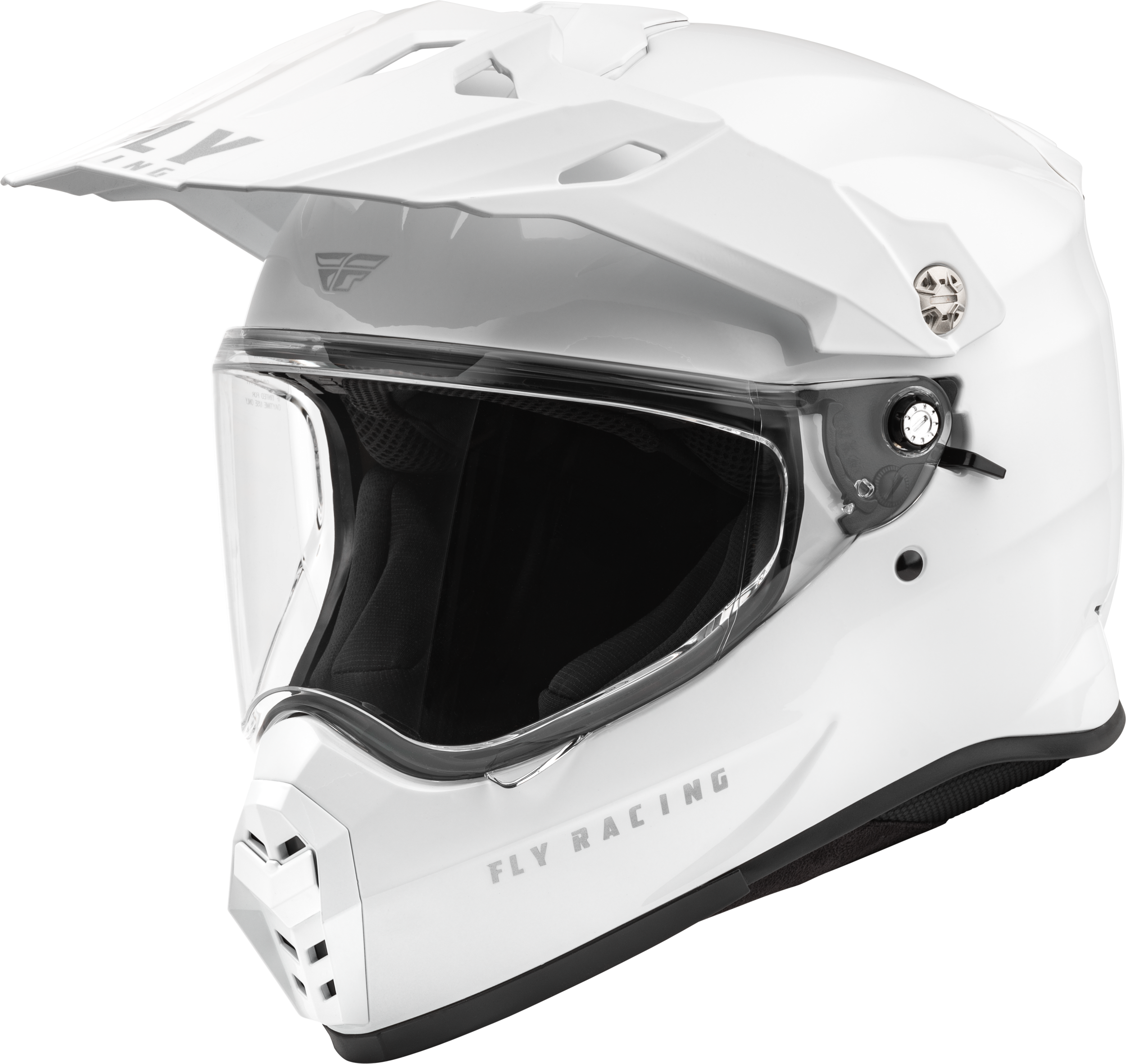 Trekker Solid Helmet White Md