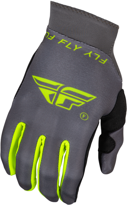 Youth Pro Lite Gloves Charcoal/Hi Vis Yl