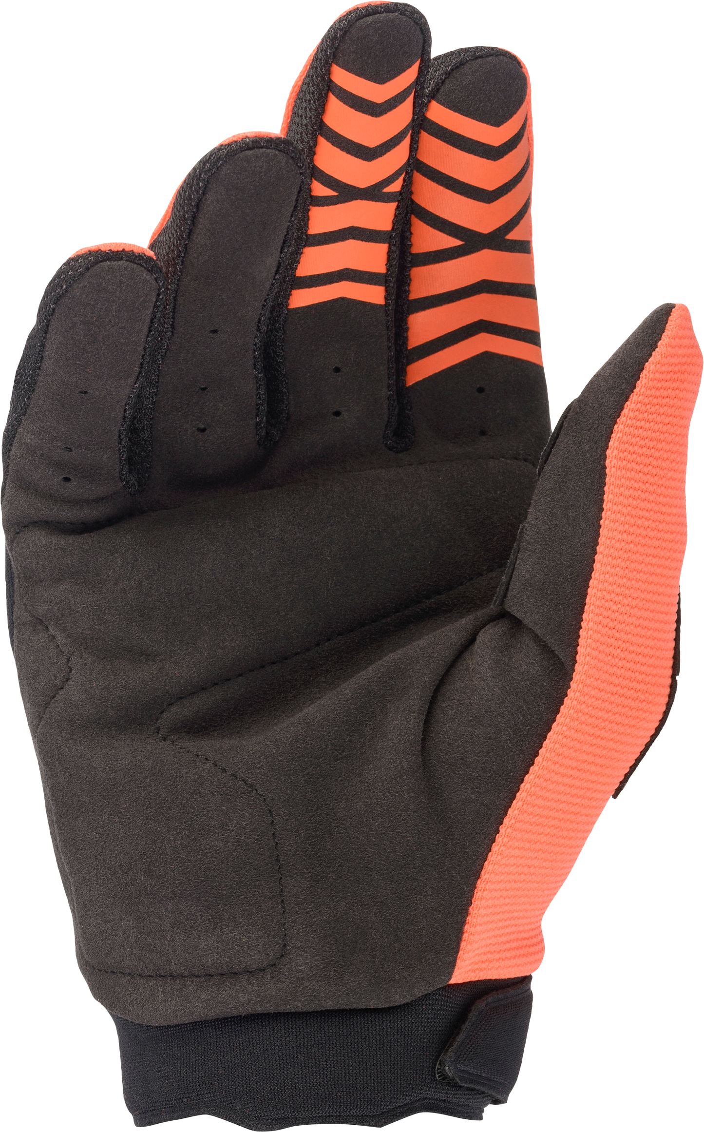 Youth & Kids Full Bore Gloves Orange/Black Y2xs