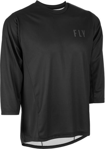 Ripa 3/4 Sleeve Jersey Black Xl