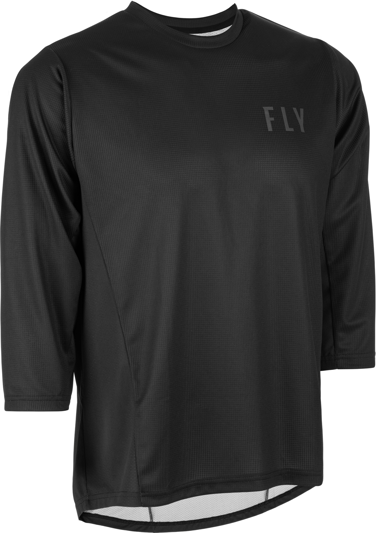 Ripa 3/4 Sleeve Jersey Black Md