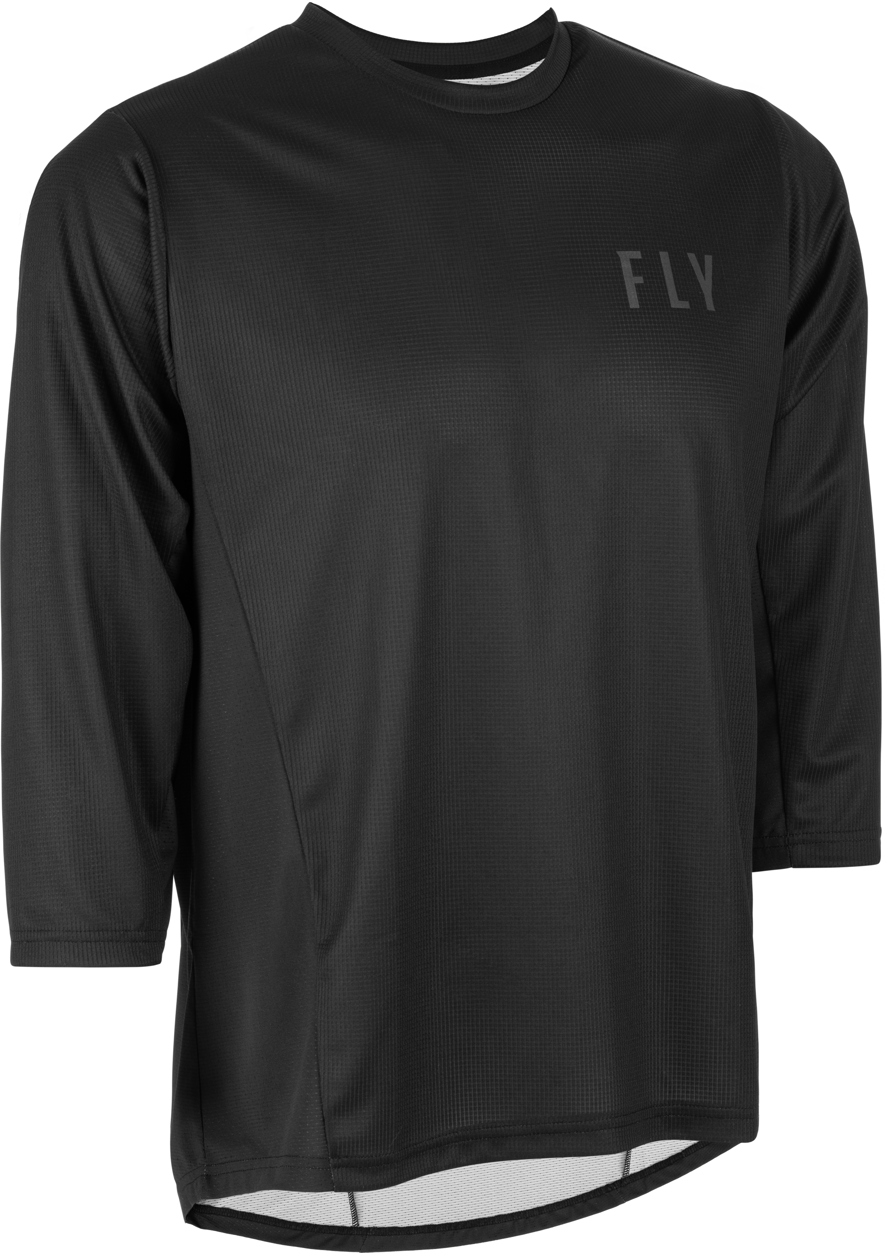 Ripa 3/4 Sleeve Jersey Black Md