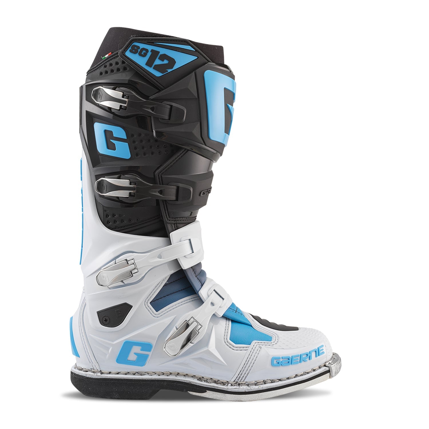 Sg12 Le Boots Blk/Wht/Carolina Blue