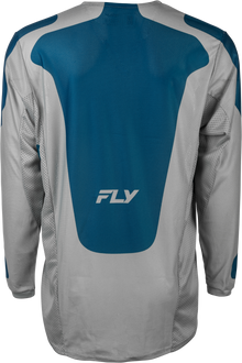 Kinetic Mesh Sym Jersey Grey/Blue Xl