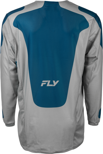 Kinetic Mesh Sym Jersey Grey/Blue Sm