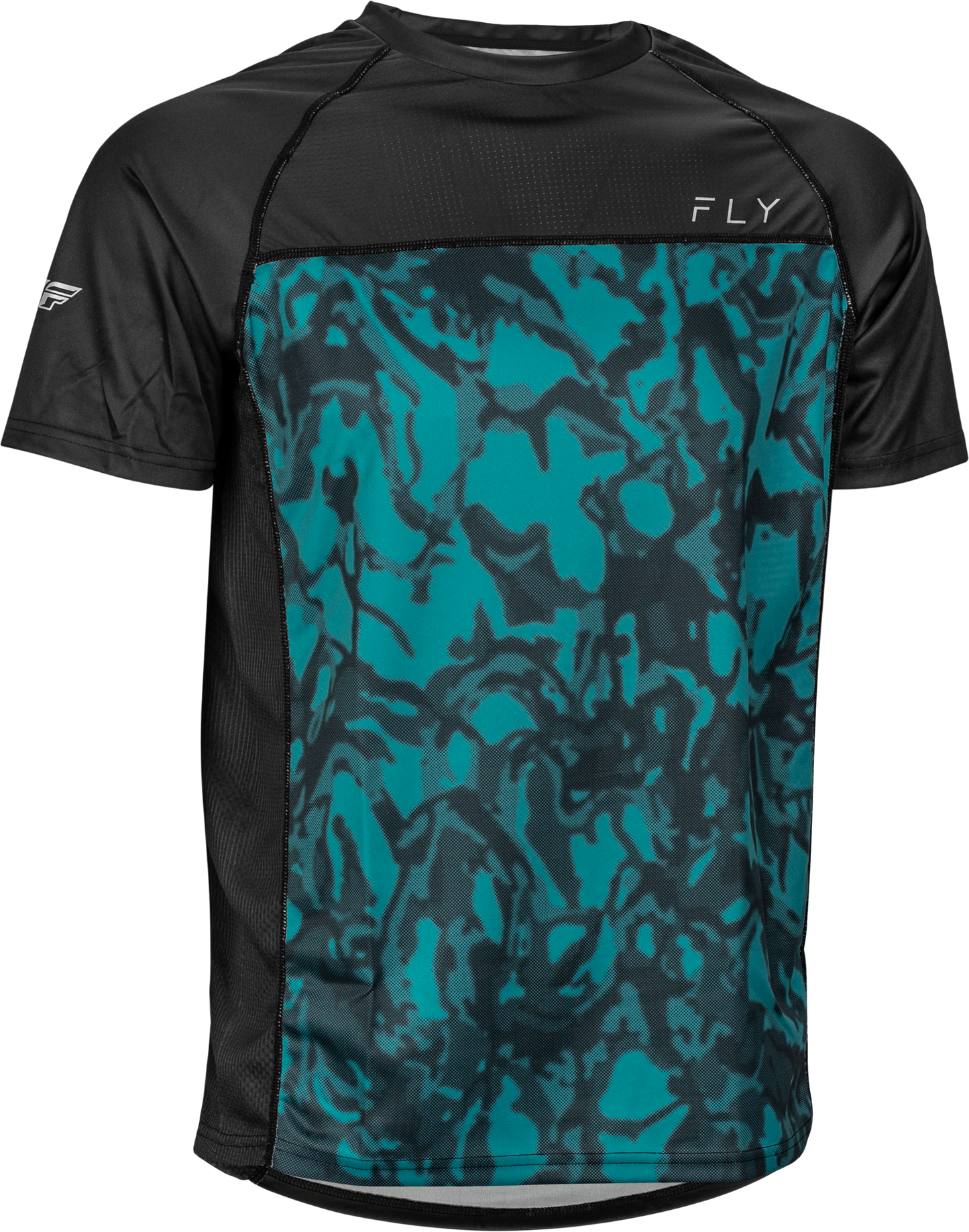 Super D Jersey Evergreen Camo/Black Lg