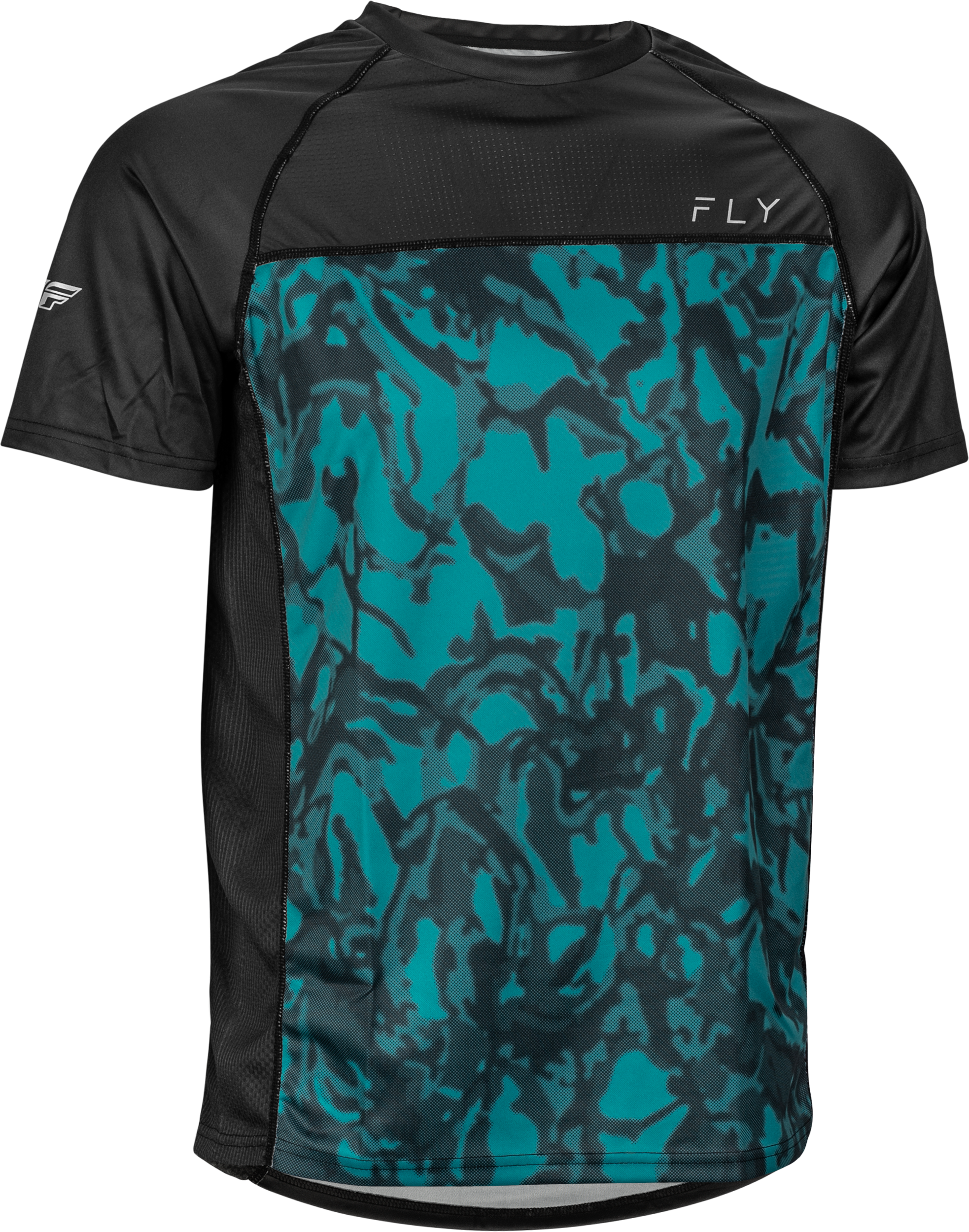 Super D Jersey Evergreen Camo/Black Lg