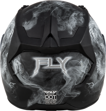 Revolt Coil Helmet Matte Black/White Md