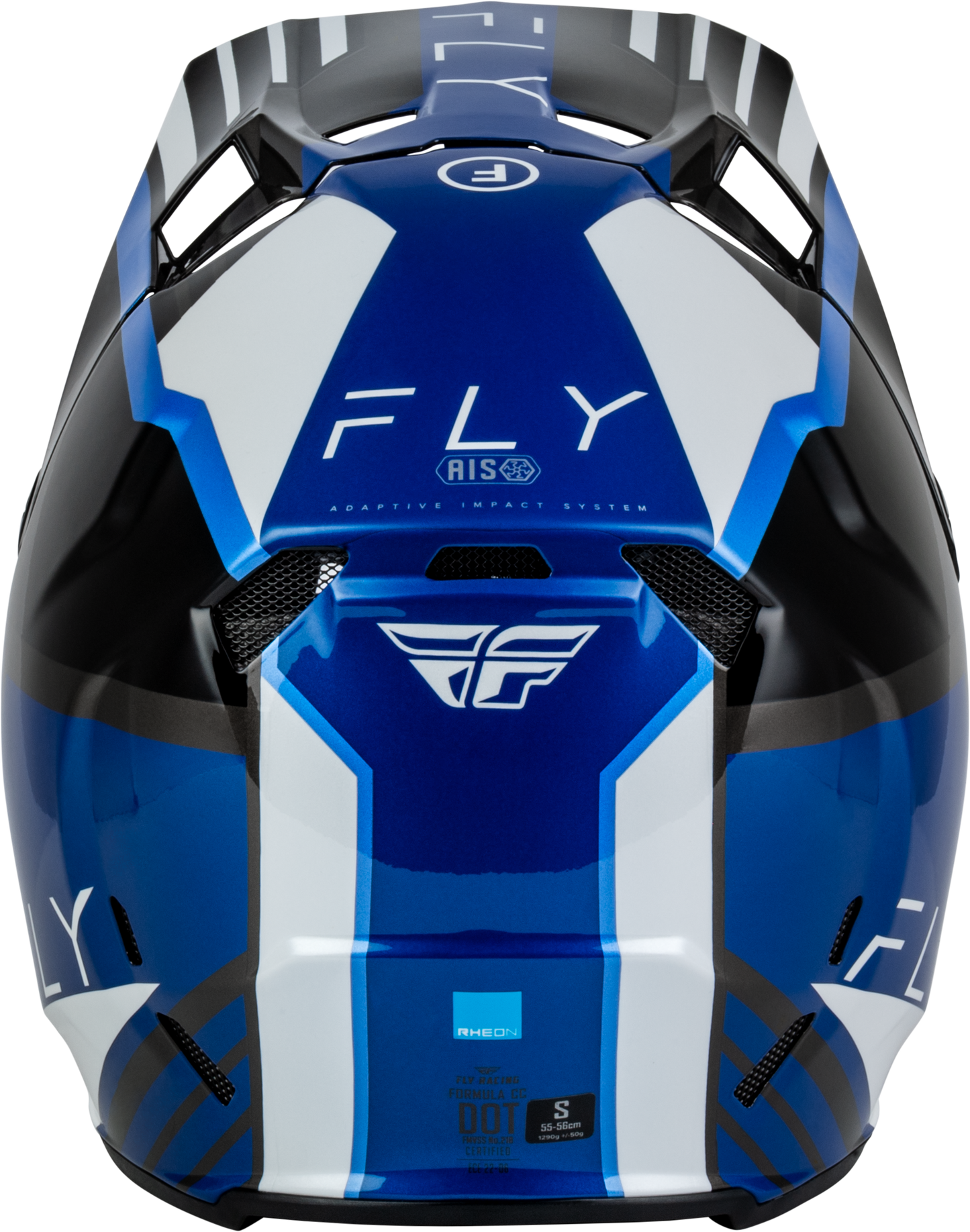 Youth Formula Cc Strike Helmet Black/Blue/Grey/White Yl