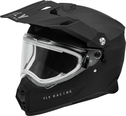 Trekker Cw Solid Helmet Elec Shld Matte Black Xl