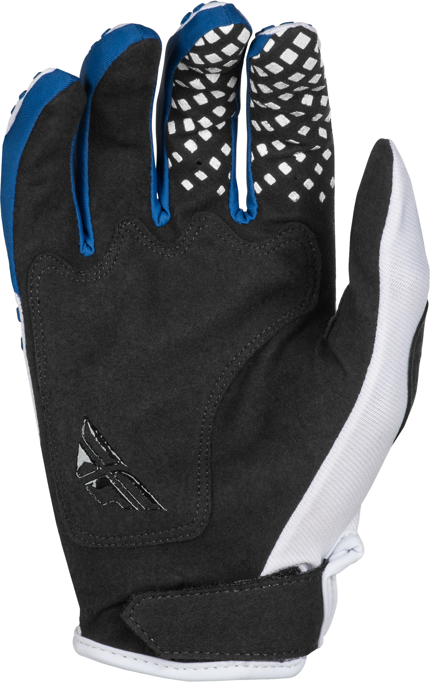 Youth Kinetic Center Gloves White/Navy Ys