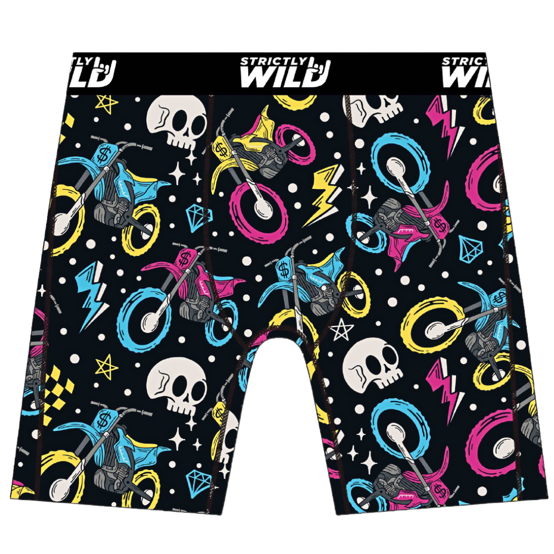 Skull Racer Boxers / PREORDER: May 20 - May 27