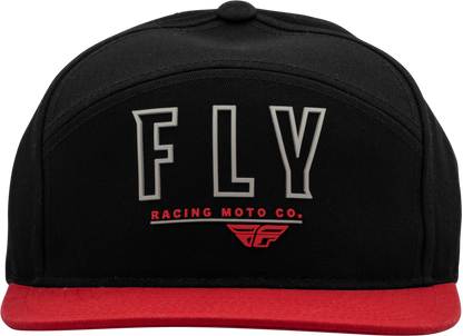Fly Skyline Hat Black/Red