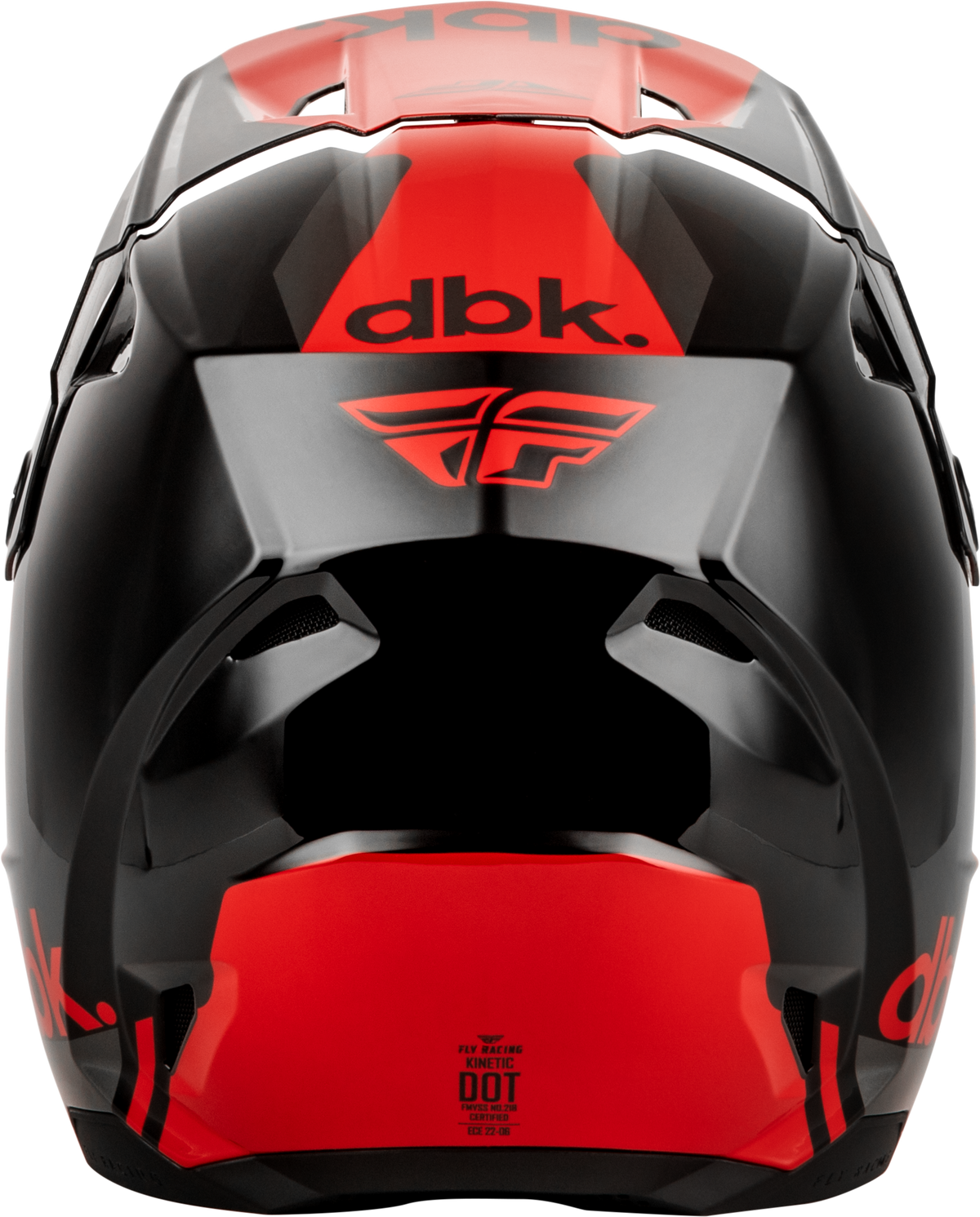Kinetic Dbk Helmet Black/Red/Grey 2x