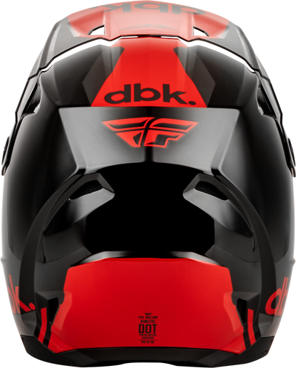 Kinetic Dbk Helmet Black/Red/Grey 2x