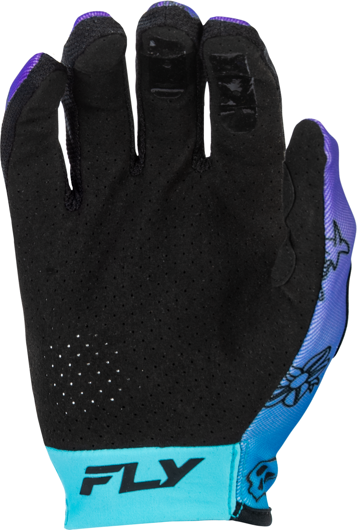 Lite Outline Gloves Purple/Blue/Black Md