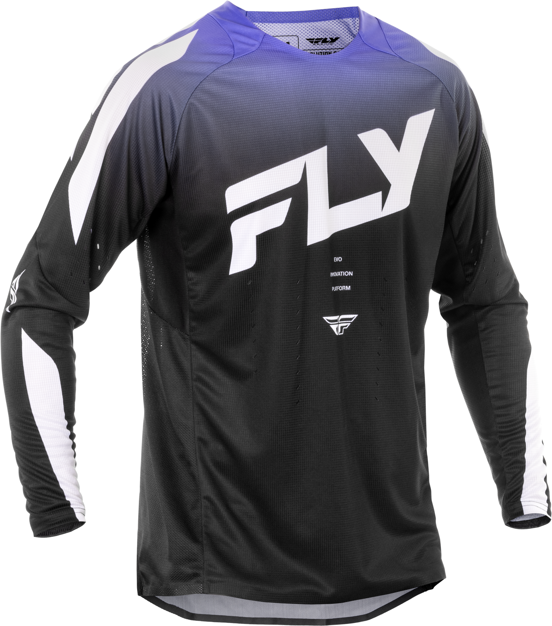 Evolution  Dst Jersey Black/White/Purple Xl