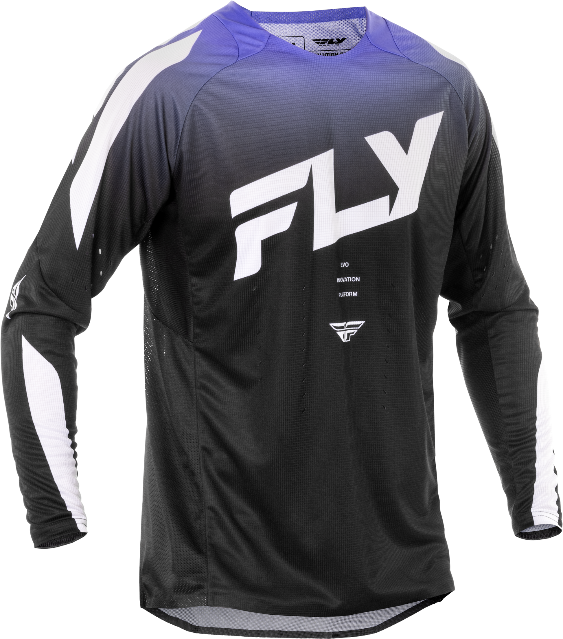 Evolution  Dst Jersey Black/White/Purple Sm