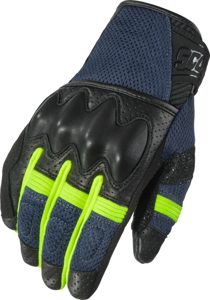 Cool Hand Pro Gloves Dark Blue/Hi Viz Xs
