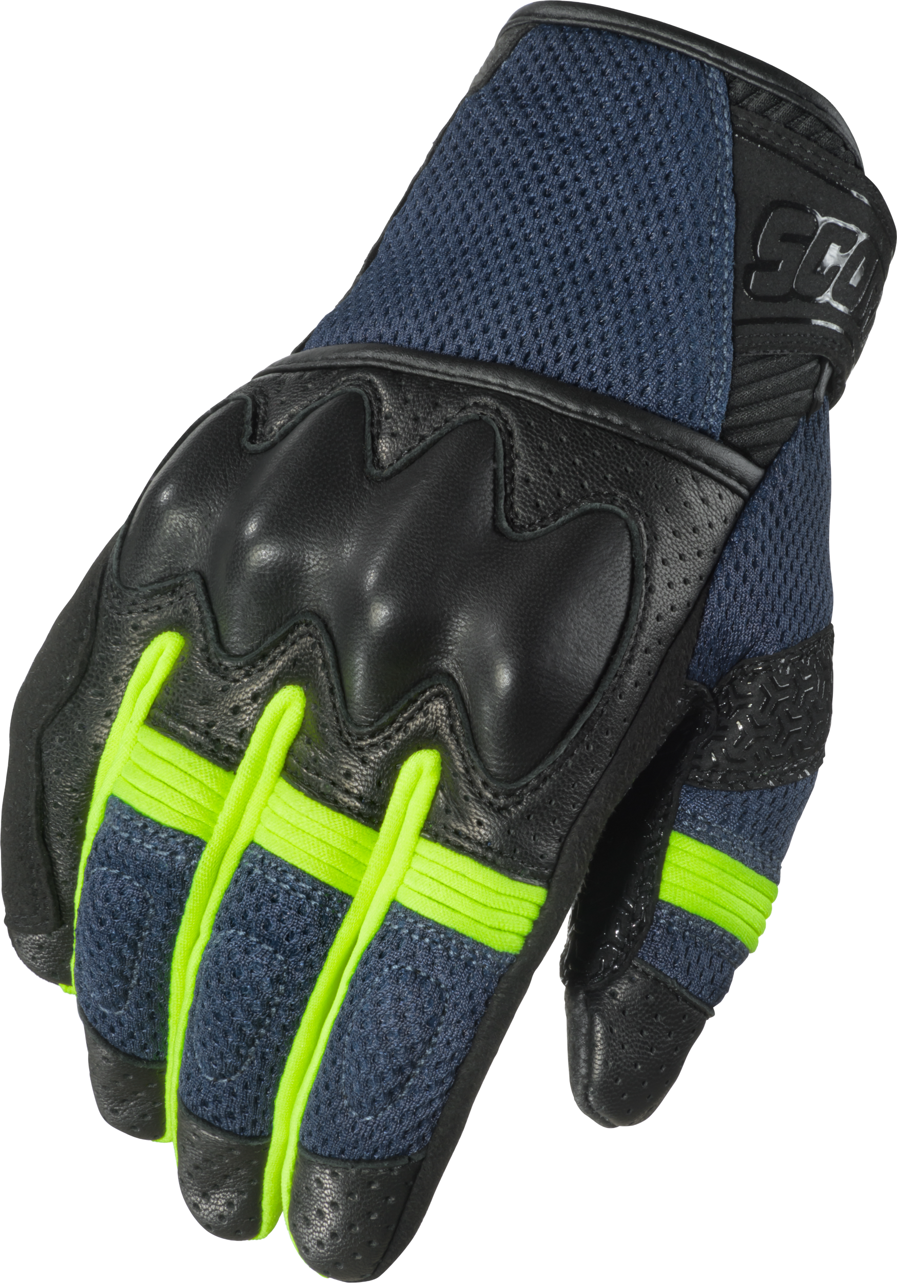 Cool Hand Pro Gloves Dark Blue/Hi Viz Xl