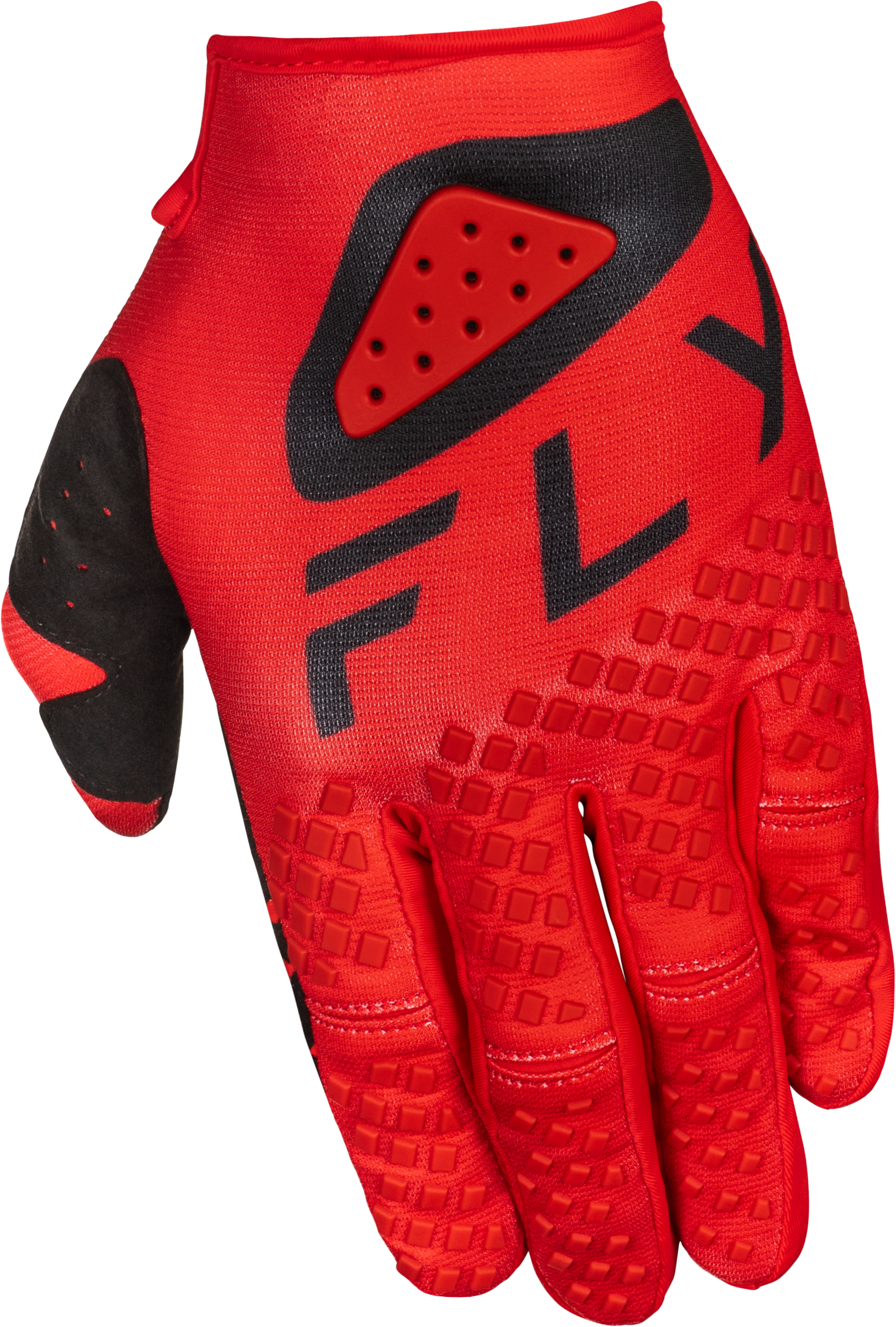 Youth Kinetic Center Gloves Red/Black Ym