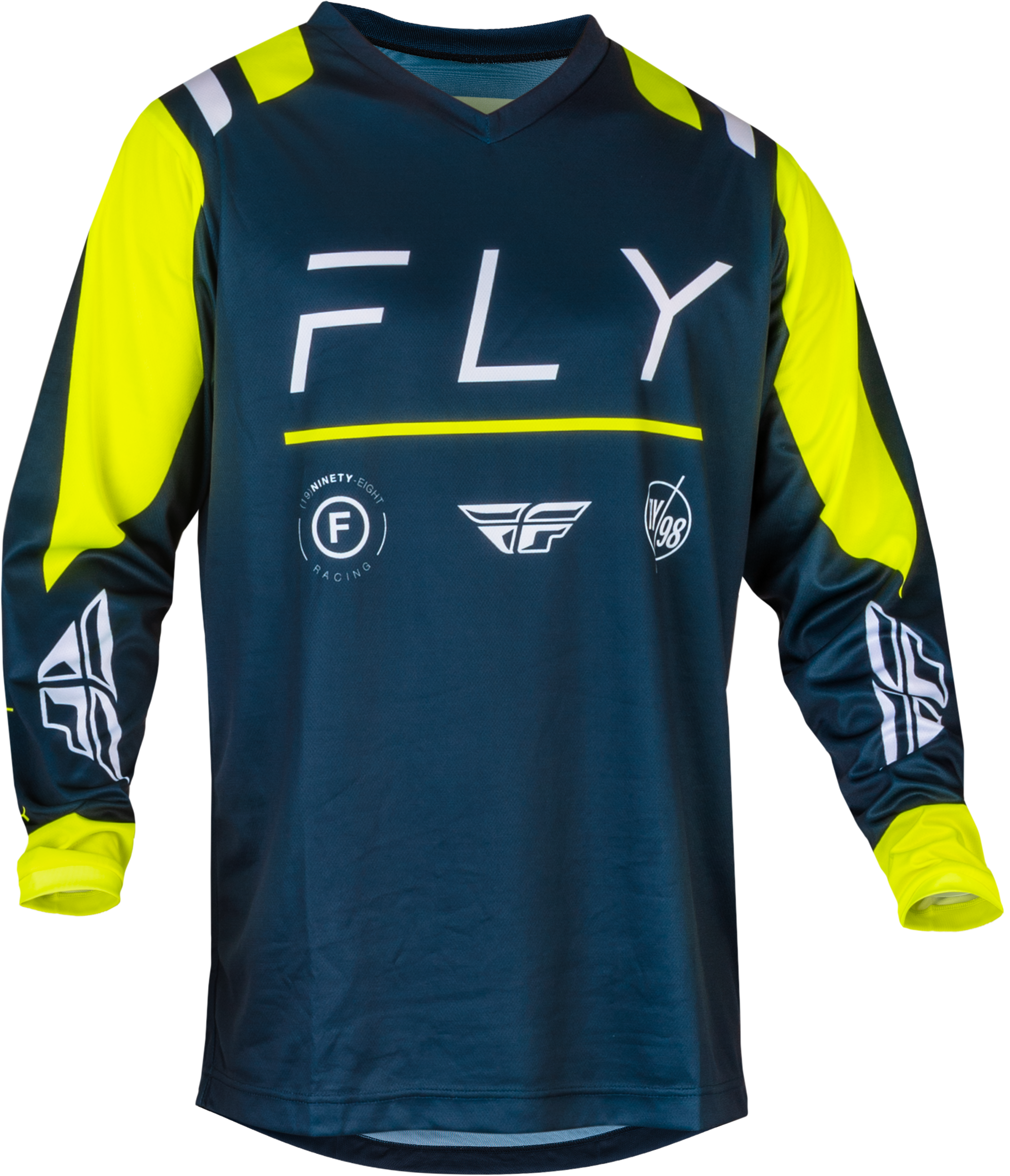 F 16 Jersey Navy/Hi Vis/White Xl