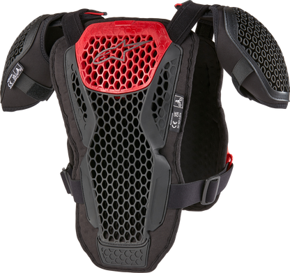 Bionic Action Youth Chest Protector Blk/Red Lg/Xl