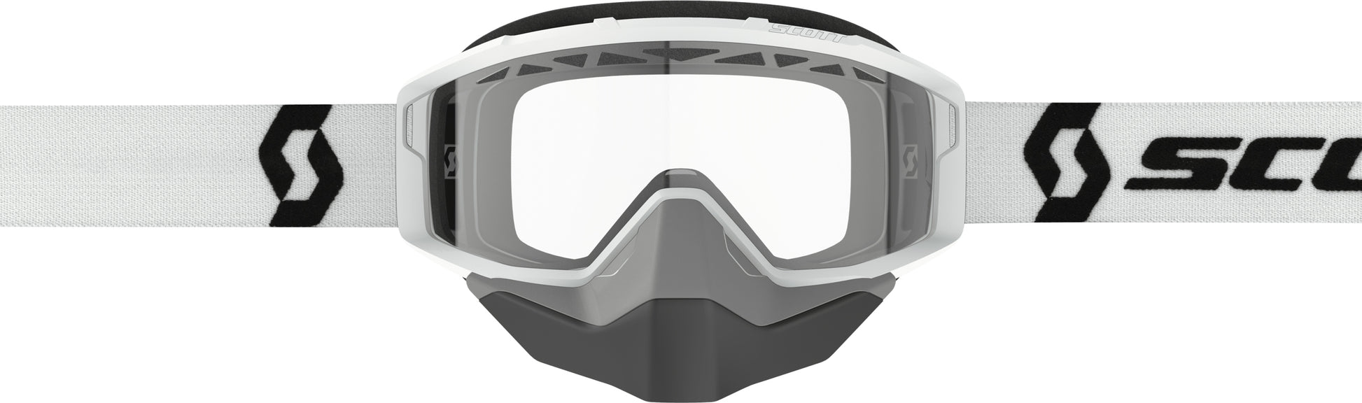 Primal Snowcross Goggle White Clear Lens