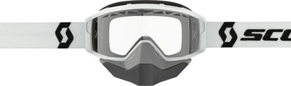 Primal Snowcross Goggle White Clear Lens