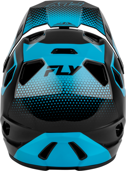 Yth Rayce Sonar Bicycle Hlmt Black/Electric Blue Ys